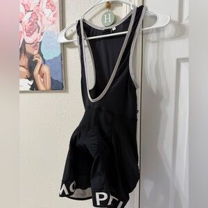 Pactimo Black and White Cycling Liner Bib